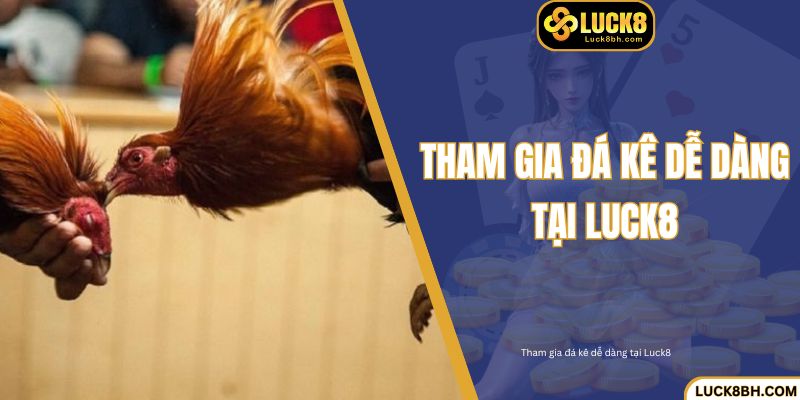 Tham gia đá kê dễ dàng tại Luck8